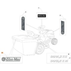 ORIGINAL EMAK-ETIKETT G114371002E0 | NewgardenParts.com