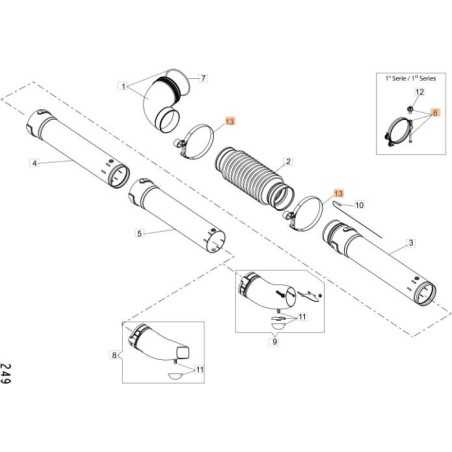 FASCETTA ORIGINALE EMAK CFI6905501 | NewgardenParts.com