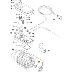 BAGUE D'ÉTANCHÉITÉ EMAK ORIGINALE CH00190034 | NewgardenParts.com