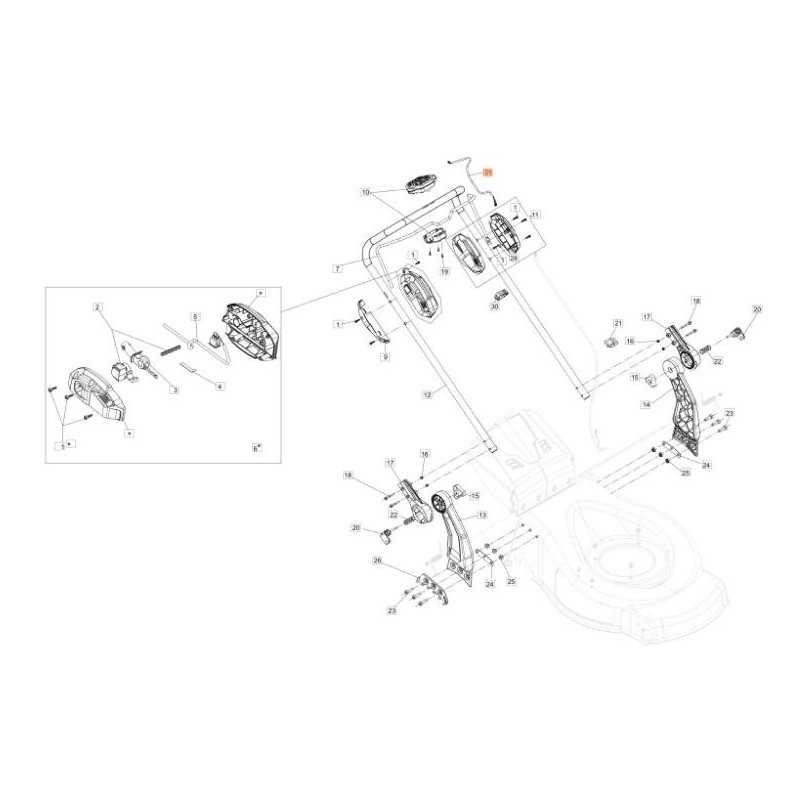 KABELBAUM OBERES DISPLAY - ORIGINAL EMAK POWERUNIT 54350103R