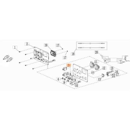 PROTECCIÓN ELÉCTRICA ORIGINAL EMAK L66152655 | NewgardenParts.com