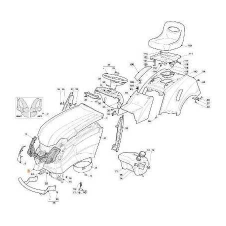 MASCHERINA ORIGINALE EMAK G325410906E0 | NewgardenParts.com