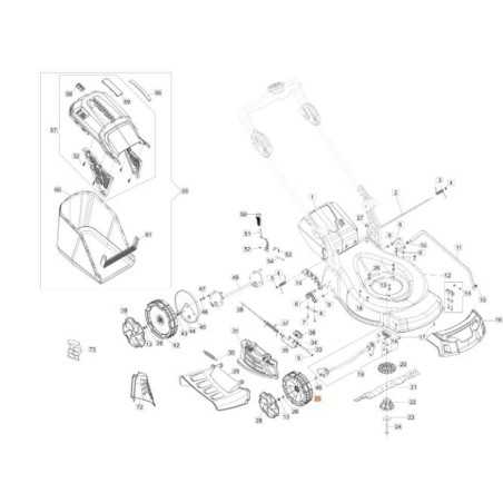 WHEEL D.200 THRUST WITH BEARINGS 2RS NE 2011 (56V) ORIGINAL EMAK 66071092R | NewgardenParts.com
