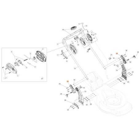 ACCESORIO DE MANILLAR AJUSTABLE (56V) ORIGINAL EMAK 54350040R | NewgardenParts.com