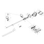 BESCHLEUNIGUNGSSCHALTER PROPORTIONAL MIT KABEL L. 80 ORIGINAL EMAK 54310013R