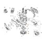 KIT DE SUPPORT DE MOTEUR EMAK ORIGINAL 56 V NE 54350153R
