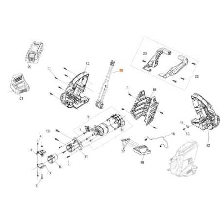 BATTERIESTECKER MIT ORIGINALVERKABELUNG EMAK 54312022R | NewgardenParts.com