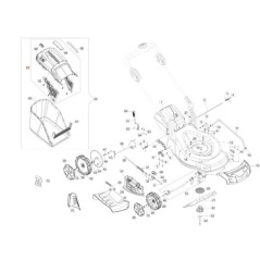 ORIGINAL EMAK GRASFANGRAHMEN-KIT 54350187R | NewgardenParts.com