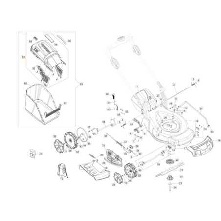 KIT TELAIO SACCO ORIGINALE EMAK 54350187R | NewgardenParts.com