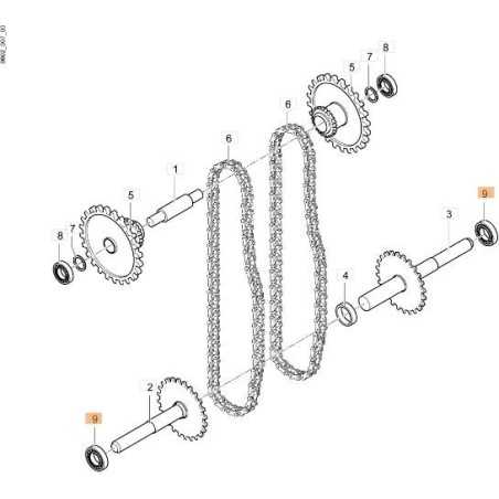 BALL BEARING 35X72X17 6207 ORIGINAL EMAK YN1284601 | NewgardenParts.com