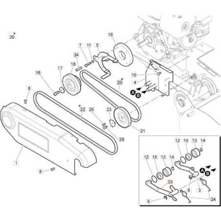 ASS.HEBEL ROTOR GALOPPING HEBEL ORIGINAL EMAK 68240128R | NewgardenParts.com