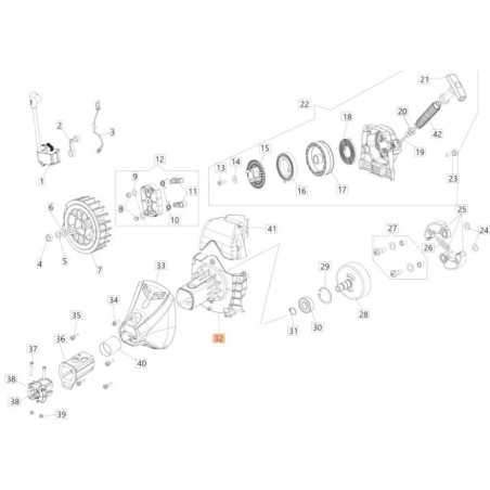 FRONTFÖRDERER VERSION S/T/BP (SANDGESTRAHLT) ORIGINAL EMAK 61400055BR | NewgardenParts.com