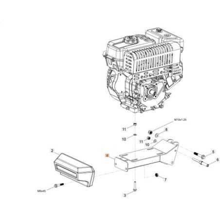 SUPPORTO MOTORE ORIGINALE EMAK L66152820 | NewgardenParts.com