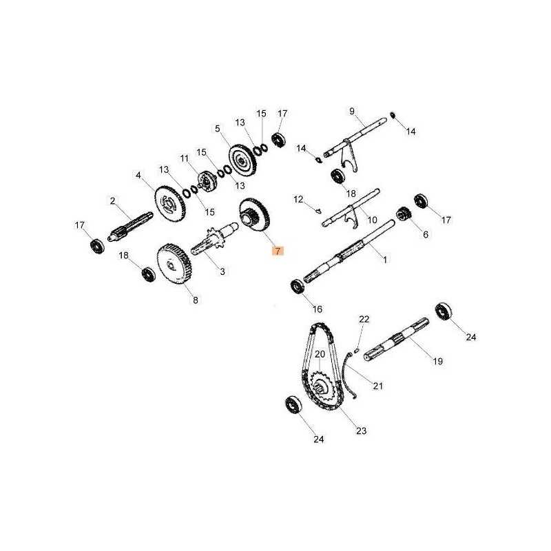 ALBERO ORIGINALE EMAK YF1325028