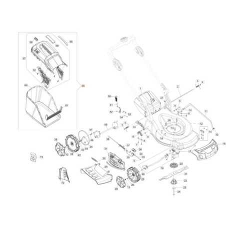KIT DE SAC DE RAMASSAGE D'HERBE EMAK ORIGINAL OM 54350182R | NewgardenParts.com