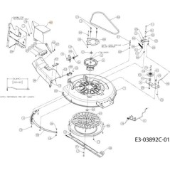 PROTEZIONE NE ORIGINALE EMAK C78305993BSR | NewgardenParts.com