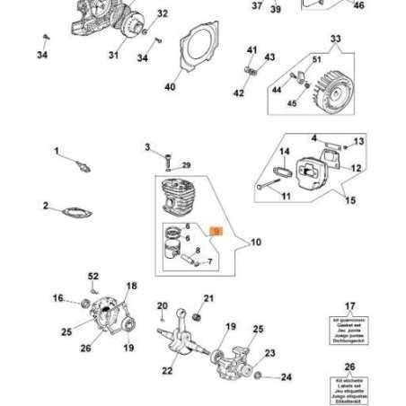 ORIGINALKOLBEN EMAK 095100009 | NewgardenParts.com