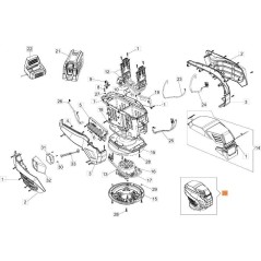 UNIDAD DE POTENCIA OM GI 548/553 V COMPLETA ORIGINAL EMAK 54350006R | NewgardenParts.com