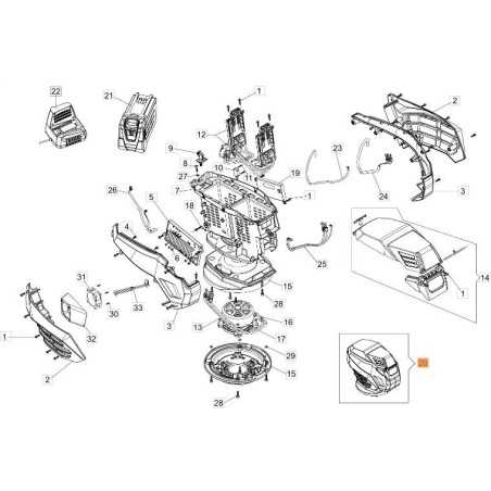 POWERUNIT OM GI 548/553 V COMPL. ORIGINALE EMAK 54350006R | NewgardenParts.com