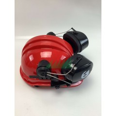 Forest helmet with headphones and net visor MARUYAMA 2020499 | NewgardenParts.com