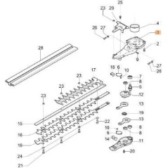 CARTERO ORIGINAL EMAK W58070001R | NewgardenParts.com