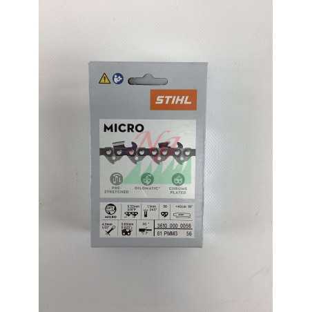 ORIGINAL STIHL Micro Sägekette 40 cm Schwert 56 Glieder 1,1 mm Teilung | NewgardenParts.com