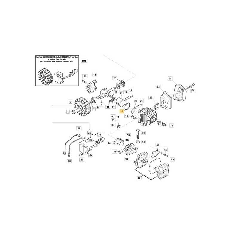 Segment de piston d'origine pour tronçonneuse Stiga A2500 2525 123204014/0
