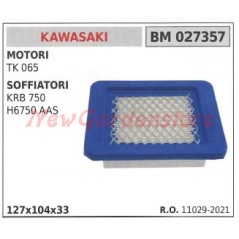 Filtro aria KAWASAKI decespugliatore TK 065 soffiatore KRB 750 H6750 AAS 027357 | NewgardenParts.com