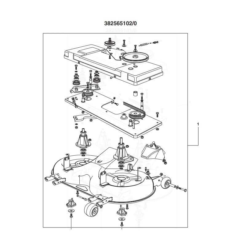 ORIGINAL cutting deck assembly STIGA TC102 GREY lawn tractor with collection ORIGINAL cutting deck assembly STIGA TC102 GREY lawn tractor with collection