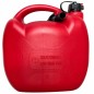 Tanica in plastica per carburante AMA da 10L dotata di beccuccio flessibile