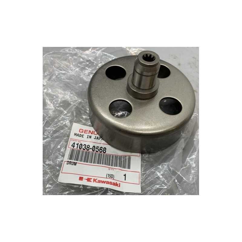Cloche d'embrayage pour débroussailleuse KBH45 KBH48 ORIGINAL KAWASAKI 41038-0568