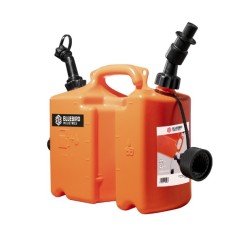 BLUEBIRD COMBI Kunststoffkanister für Öl und Benzin, Gesamtinhalt 5 Liter