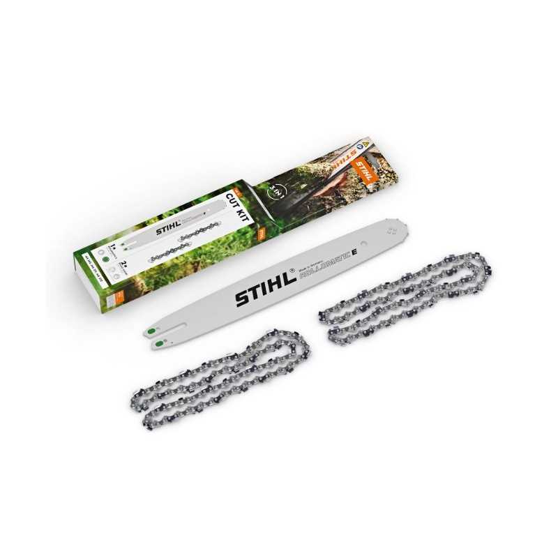 Kit de coupe 16 barres et chaînes ORIGINAL pour tronçonneuse STIHL MSA220 MS194 MS182 MS212
