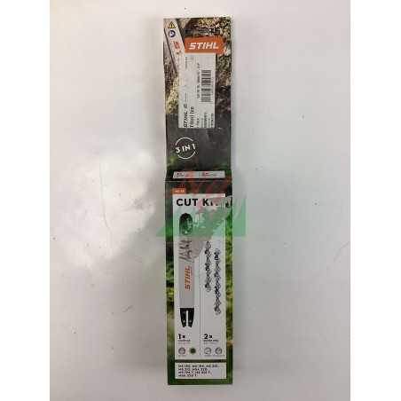Kit de coupe 16 barres et chaînes ORIGINAL pour tronçonneuse STIHL MSA220 MS194 MS182 MS212
