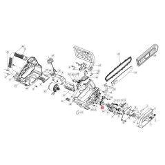 Kettensäge Kettenspanner Zahnrad THCS22-07 ORIGINAL BLUEBIRD 9A01000047000 | NewgardenParts.com
