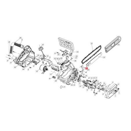 THCS22-07 ORIGINAL BLUEBIRD KETTENSÄGENGRIFF 3030708040000 | NewgardenParts.com