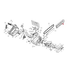 Funda de barra de motosierra THCS22-07 ORIGINAL BLUEBIRD 3013800460000