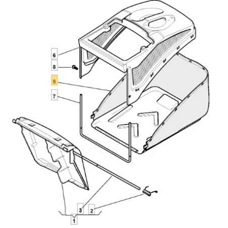 ORIGINAL STIGA AL646SB grass cutter collection bag 181002196/0 | NewgardenParts.com