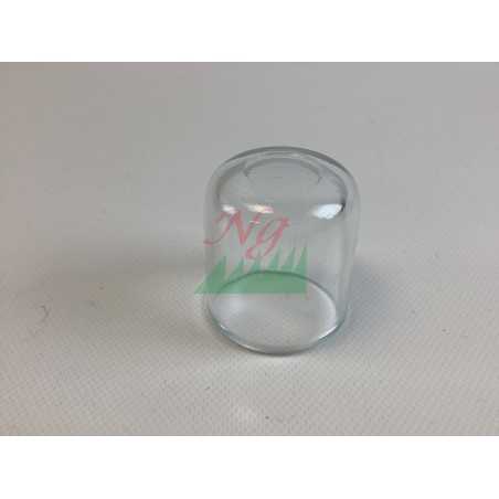 Small glass beaker for CAV filter agricultural machine FIAT IVECO