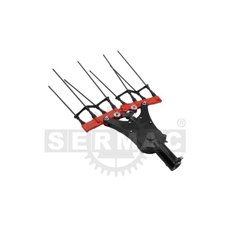 Ersatzkopf für PRO.TOP Kamm-Olivenerntemaschine mit 5,3 mm Vierkantanschluss