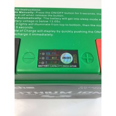 SKYRICH tracteur de pelouse batterie lithium capacité 22Ah tension 12V | NewgardenParts.com