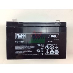 FIAMM FG11201 6V 12 Ah hermetische Blei-Säure-Batterie, wiederaufladbar | NewgardenParts.com