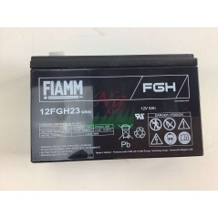 Batteria ermetica al piombo FIAMM 12FGH23 12V 5.0 Ah trattorino | NewgardenParts.com