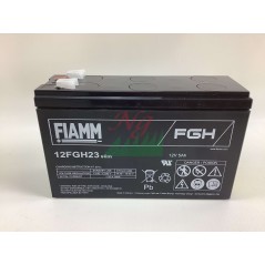 FIAMM 12FGH23 12V 5.0 Ah tractor lead-acid sealed battery | NewgardenParts.com