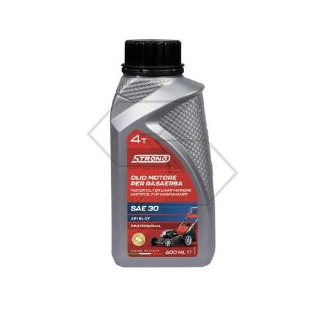 Aceite de motor SAE-30 STRONG 600 ml Cortacéspedes de motor de 4 tiempos excelente lubricación | NewgardenParts.com