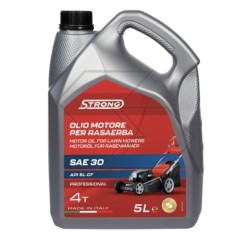 Motoröl SAE-30 STRONG 5Liter 4-Takt-Motoren Rasenmäher hervorragende Schmierung | NewgardenParts.com