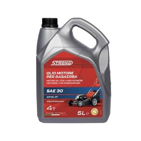 Motoröl SAE-30 STRONG 5Liter 4-Takt-Motoren Rasenmäher hervorragende Schmierung | NewgardenParts.com