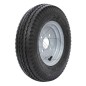 Tamaño de la rueda 4.00/8" 4 capas carga 500 kg diámetro x ancho 410x107 mm A17063