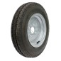 Ruota misure 4.00/10" 6 tele portata 360kg diam. x larghezza 470x115mm A17064