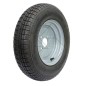 Wheel size 145/10" 6 plies load capacity 450kg diam. x width 490x145mm A17066